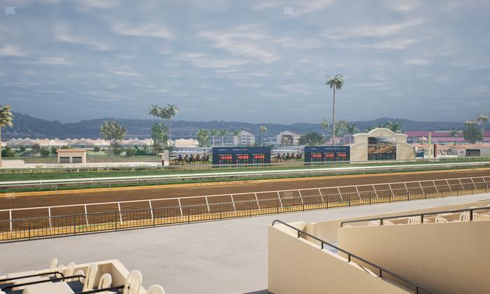 Del Mar Thoroughbred Club - Section Stretch Run Box 49 A Lvl 2 Seat View