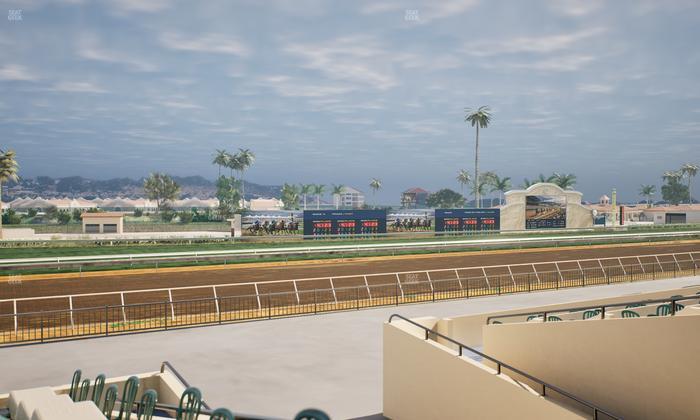 Del Mar Thoroughbred Club - Section Stretch Run Box 49 A Lvl 2 Seat View