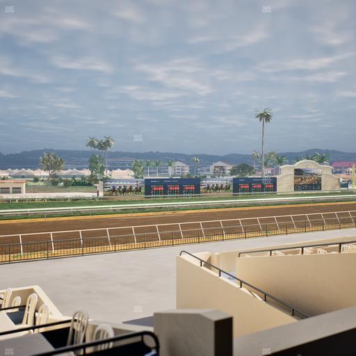 Del Mar Thoroughbred Club - Section Stretch Run Box 49 B Lvl 2 Seat View