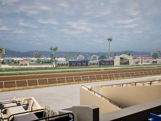 Del Mar Thoroughbred Club - Section Stretch Run Box 49 B Lvl 2 Seat View