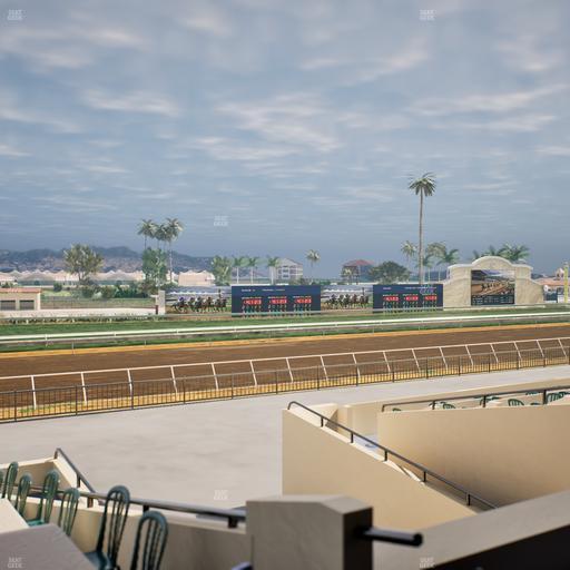 Del Mar Thoroughbred Club - Section Stretch Run Box 49 B Lvl 2 Seat View