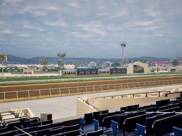 Del Mar Thoroughbred Club - Section Stretch Run Box 49 D Lvl 2 Seat View
