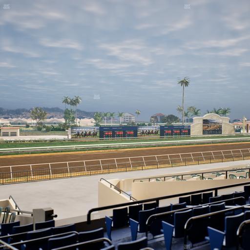 Del Mar Thoroughbred Club - Section Stretch Run Box 49 D Lvl 2 Seat View