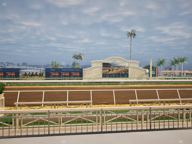 Del Mar Thoroughbred Club - Section Stretch Run Box 5 A Lvl 1 Seat View