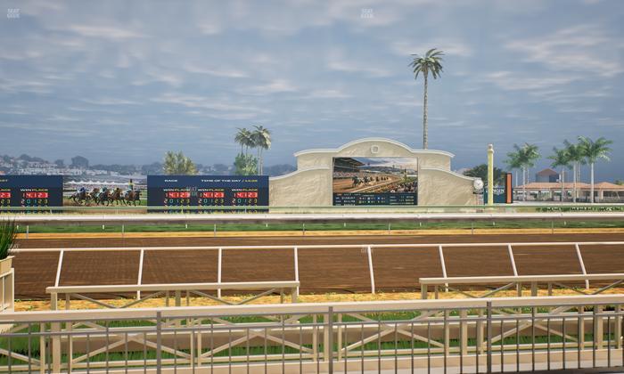 Del Mar Thoroughbred Club - Section Stretch Run Box 5 A Lvl 1 Seat View