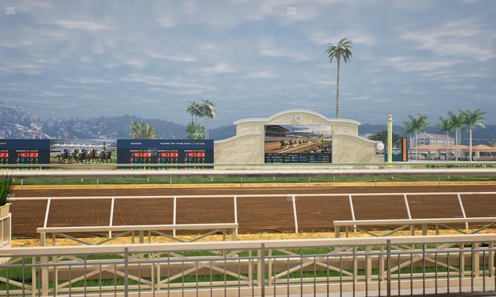 Del Mar Thoroughbred Club - Section Stretch Run Box 5 A Lvl 1 Seat View