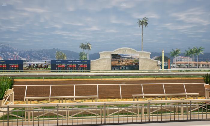 Del Mar Thoroughbred Club - Section Stretch Run Box 5 B Lvl 1 Seat View