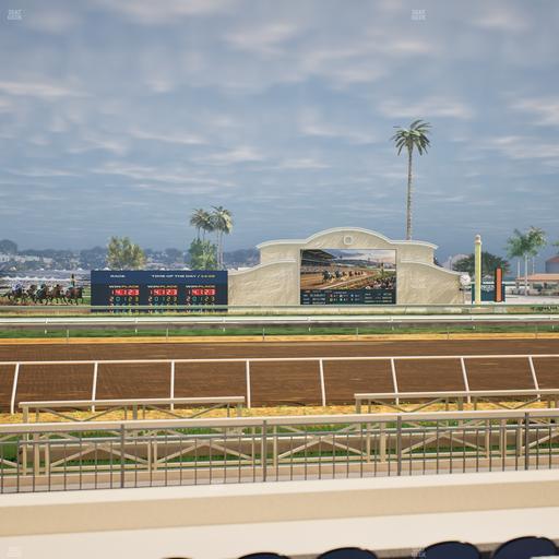 Del Mar Thoroughbred Club - Section Stretch Run Box 5 C Lvl 1 Seat View