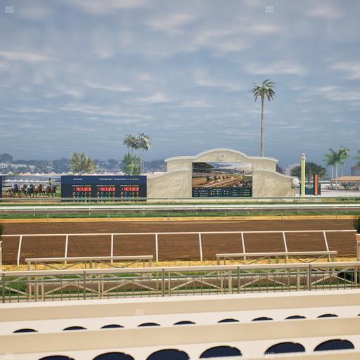 Del Mar Thoroughbred Club - Section Stretch Run Box 5 D Lvl 1 Seat View