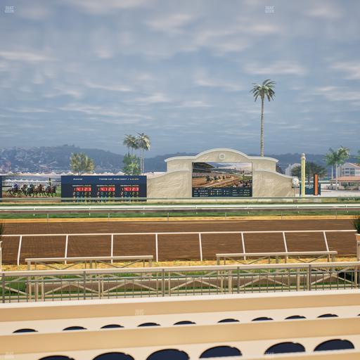 Del Mar Thoroughbred Club - Section Stretch Run Box 5 D Lvl 1 Seat View