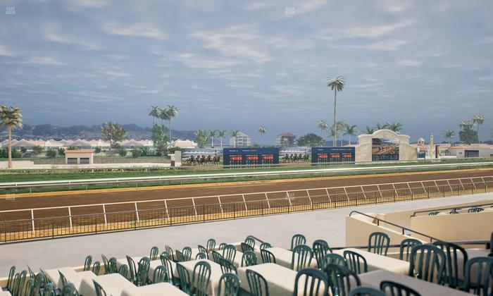Del Mar Thoroughbred Club - Section Stretch Run Box 51 A Lvl 2 Seat View