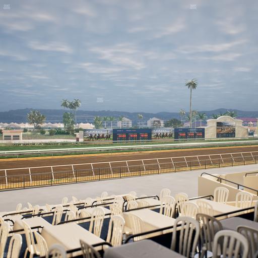 Del Mar Thoroughbred Club - Section Stretch Run Box 51 A Lvl 2 Seat View