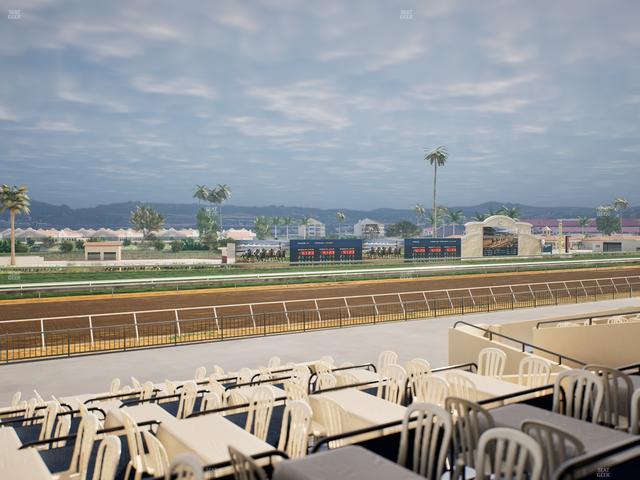 Del Mar Thoroughbred Club - Section Stretch Run Box 51 A Lvl 2 Seat View