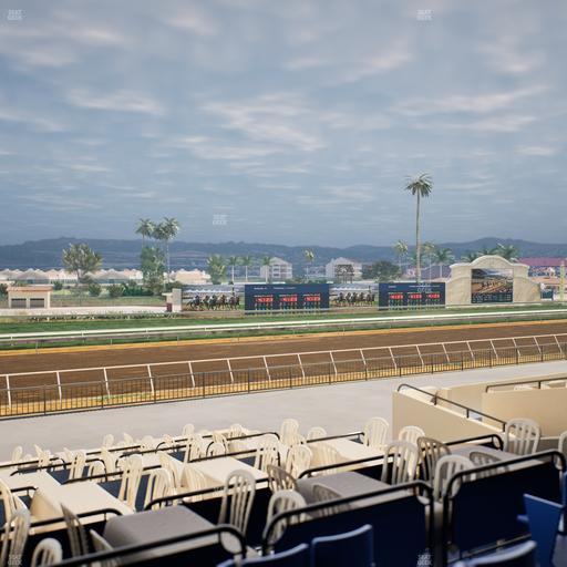Del Mar Thoroughbred Club - Section Stretch Run Box 51 B Lvl 2 Seat View