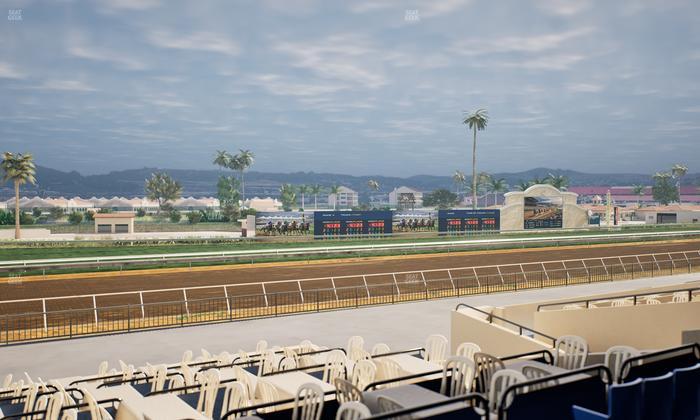 Del Mar Thoroughbred Club - Section Stretch Run Box 51 B Lvl 2 Seat View
