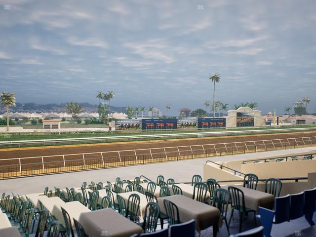 Del Mar Thoroughbred Club - Section Stretch Run Box 51 B Lvl 2 Seat View