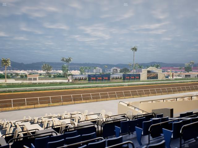 Del Mar Thoroughbred Club - Section Stretch Run Box 51 C Lvl 2 Seat View