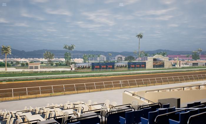 Del Mar Thoroughbred Club - Section Stretch Run Box 51 C Lvl 2 Seat View