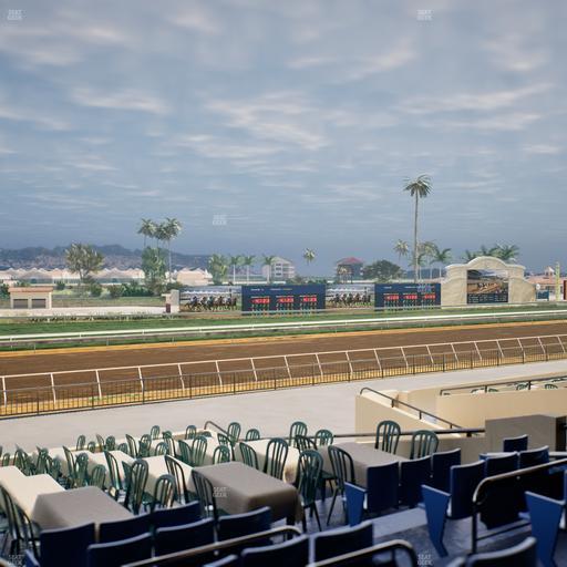 Del Mar Thoroughbred Club - Section Stretch Run Box 51 C Lvl 2 Seat View