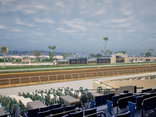 Del Mar Thoroughbred Club - Section Stretch Run Box 51 C Lvl 2 Seat View