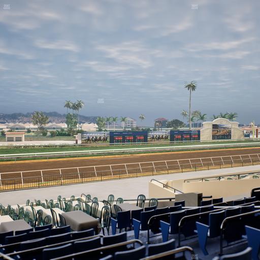 Del Mar Thoroughbred Club - Section Stretch Run Box 51 D Lvl 2 Seat View