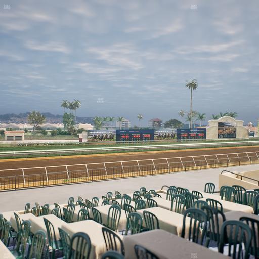 Del Mar Thoroughbred Club - Section Stretch Run Box 52 A Lvl 2 Seat View