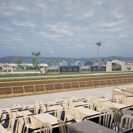 Del Mar Thoroughbred Club - Section Stretch Run Box 52 A Lvl 2 Seat View