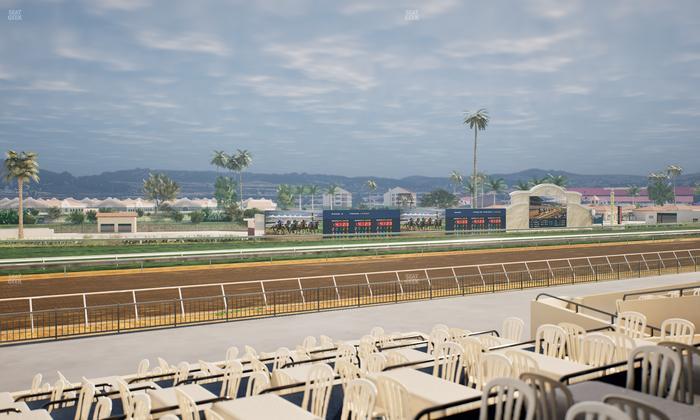 Del Mar Thoroughbred Club - Section Stretch Run Box 52 A Lvl 2 Seat View