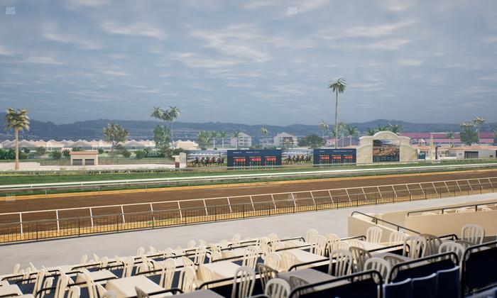 Del Mar Thoroughbred Club - Section Stretch Run Box 52 B Lvl 2 Seat View