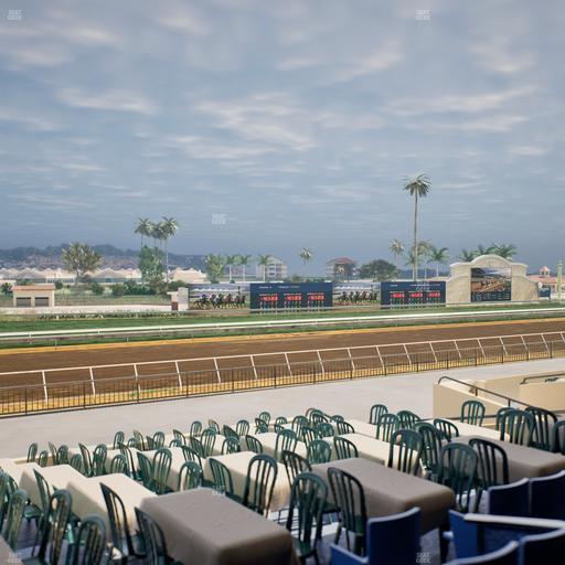 Del Mar Thoroughbred Club - Section Stretch Run Box 52 B Lvl 2 Seat View