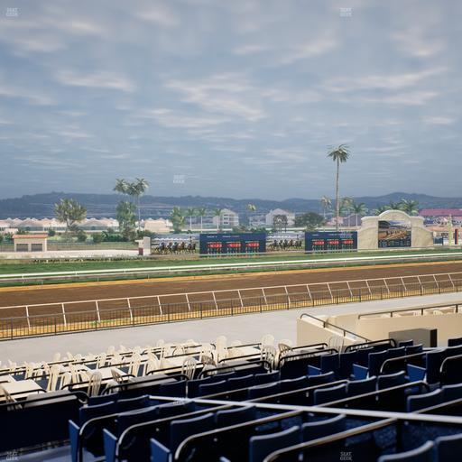 Del Mar Thoroughbred Club - Section Stretch Run Box 52 D Lvl 2 Seat View
