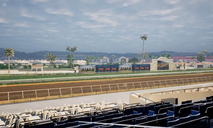 Del Mar Thoroughbred Club - Section Stretch Run Box 52 D Lvl 2 Seat View