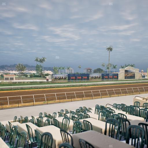Del Mar Thoroughbred Club - Section Stretch Run Box 53 A Lvl 2 Seat View