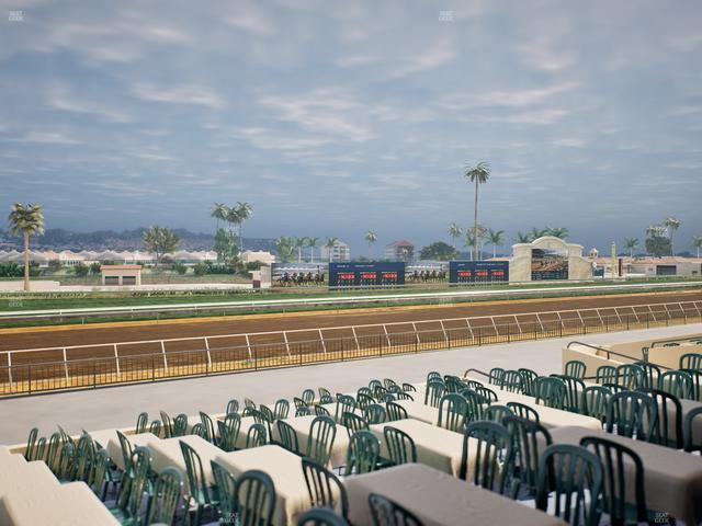 Del Mar Thoroughbred Club - Section Stretch Run Box 53 A Lvl 2 Seat View