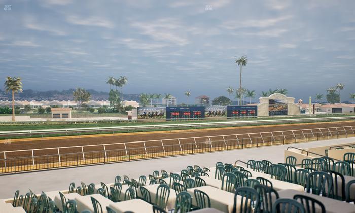 Del Mar Thoroughbred Club - Section Stretch Run Box 53 A Lvl 2 Seat View
