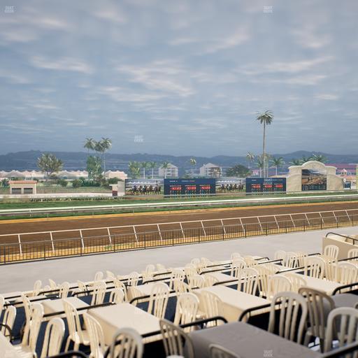 Del Mar Thoroughbred Club - Section Stretch Run Box 53 A Lvl 2 Seat View