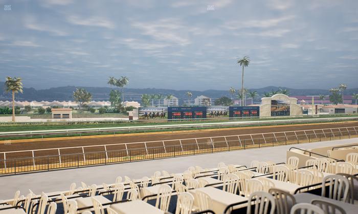 Del Mar Thoroughbred Club - Section Stretch Run Box 53 A Lvl 2 Seat View