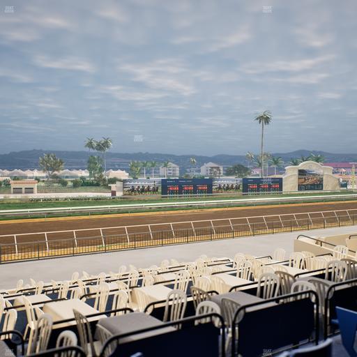 Del Mar Thoroughbred Club - Section Stretch Run Box 53 B Lvl 2 Seat View