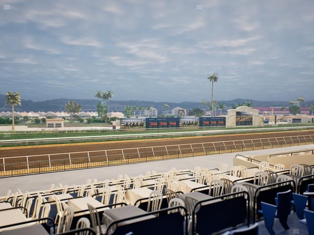 Del Mar Thoroughbred Club - Section Stretch Run Box 53 B Lvl 2 Seat View
