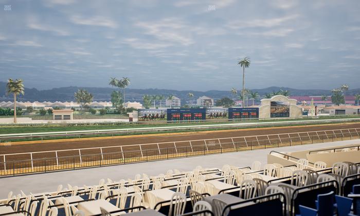 Del Mar Thoroughbred Club - Section Stretch Run Box 53 B Lvl 2 Seat View