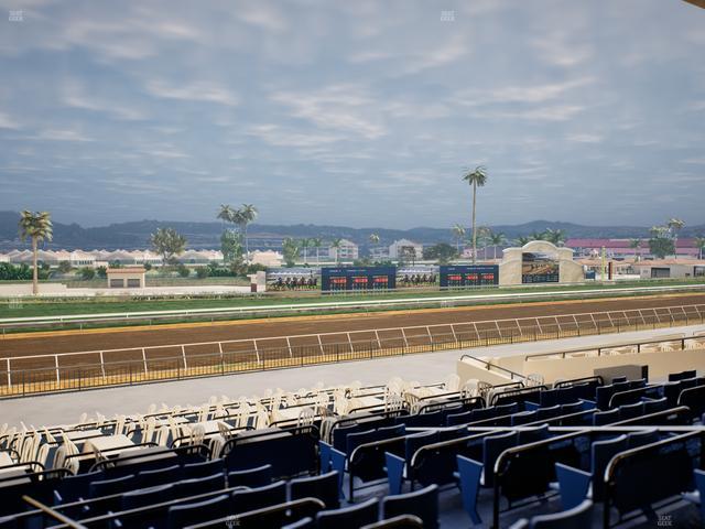 Del Mar Thoroughbred Club - Section Stretch Run Box 53 D Lvl 2 Seat View