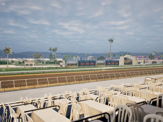 Del Mar Thoroughbred Club - Section Stretch Run Box 54 A Lvl 2 Seat View