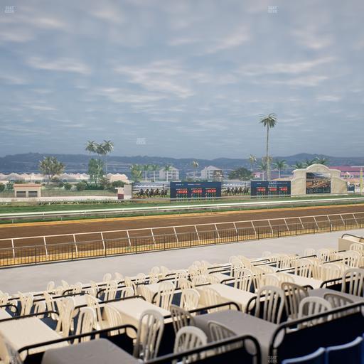 Del Mar Thoroughbred Club - Section Stretch Run Box 54 B Lvl 2 Seat View