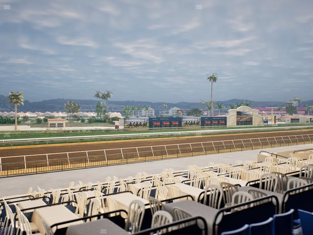 Del Mar Thoroughbred Club - Section Stretch Run Box 54 B Lvl 2 Seat View