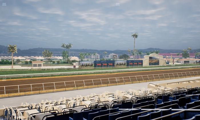 Del Mar Thoroughbred Club - Section Stretch Run Box 54 D Lvl 2 Seat View