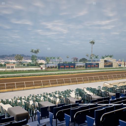 Del Mar Thoroughbred Club - Section Stretch Run Box 54 D Lvl 2 Seat View