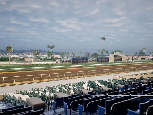 Del Mar Thoroughbred Club - Section Stretch Run Box 54 D Lvl 2 Seat View