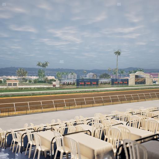 Del Mar Thoroughbred Club - Section Stretch Run Box 55 A Lvl 2 Seat View