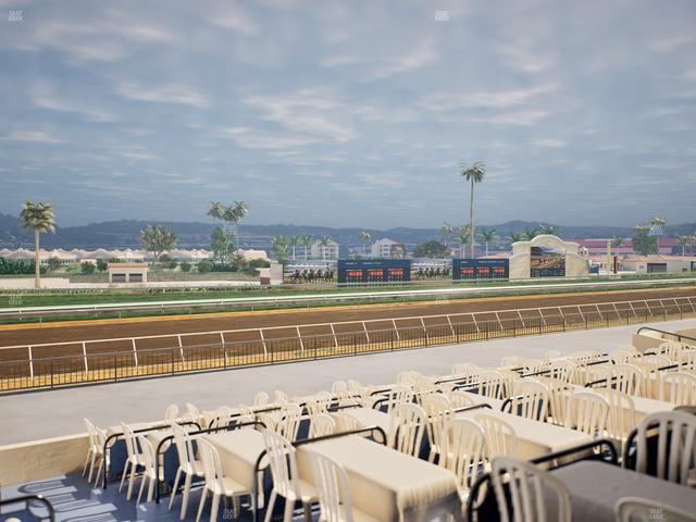 Del Mar Thoroughbred Club - Section Stretch Run Box 55 A Lvl 2 Seat View