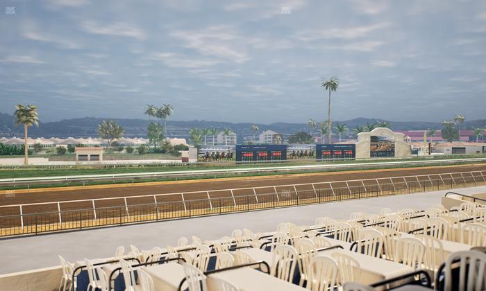 Del Mar Thoroughbred Club - Section Stretch Run Box 55 A Lvl 2 Seat View